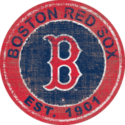 Boston Red Sox Heritage Logo Round Sign