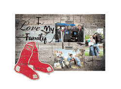 Boston Red Sox I Love my Family Clip Frame