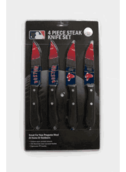 Boston Red Sox Knife Set - Steak - 4 Pack