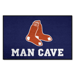 Boston Red Sox Man Cave Starter Mat Accent Rug - 19in. x 30in.