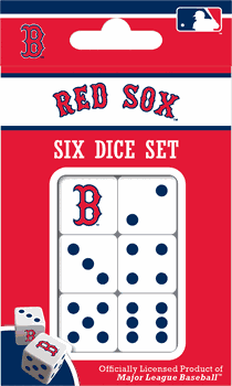 Boston Red Sox MLB Dice Set