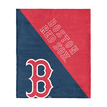 Boston Red Sox MLB Halftone Silk Touch Throw Blanket 46x60 inches