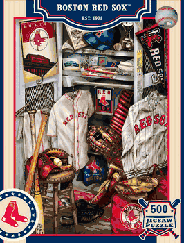 Boston Red Sox MLB Locker Room 500pc Puzzle
