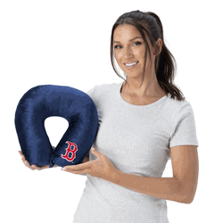 Boston Red Sox MLB Navy Neck Pillow