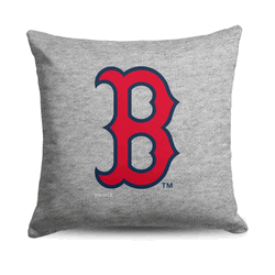Boston Red Sox MLB Primary Sweatshirt PIllow 16 Inches