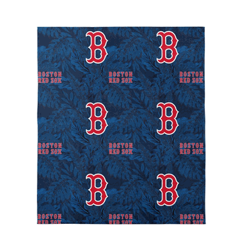 Boston Red Sox MLB Tonal Vines Microfiber Beach Towel 60x70 inches