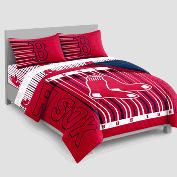 Boston Red Sox Momentum Bed In A Bag Full