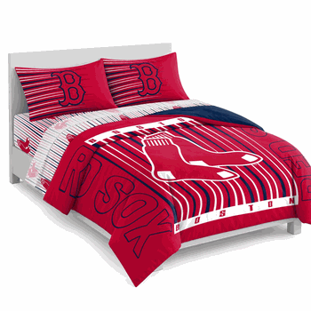 Boston Red Sox Momentum Bed In A Bag Queen