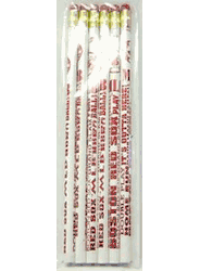 Boston Red Sox Pencil 6 Pack