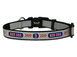 Boston Red Sox Pet Collar Reflective Baseball Size Toy CO