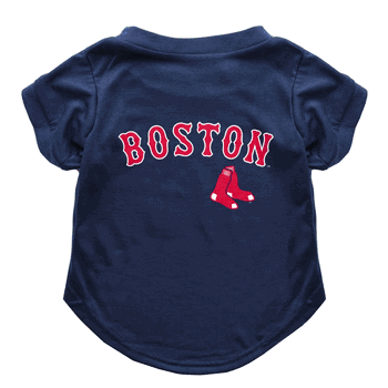 Boston Red Sox Pet T-Shirt  - Extra Small