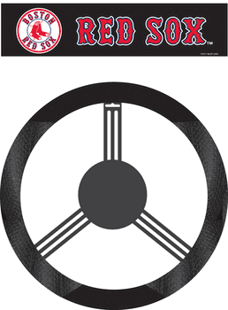 Boston Red Sox Poly-Suede Steering Wheel Cover
