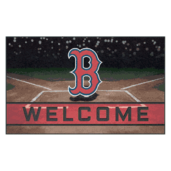 Boston Red Sox Rubber Door Mat - 18in. x 30in.