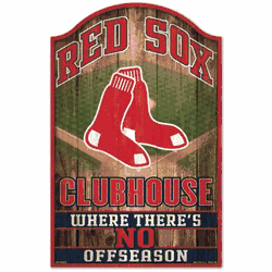 Boston Red Sox Sign 11x17 Wood Fan Cave Design