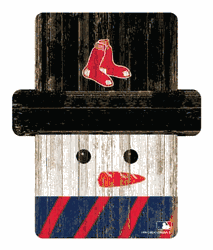 Boston Red Sox Snowman Ornament