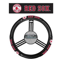 Boston Red Sox Steering Wheel Cover Massage Grip Style CO