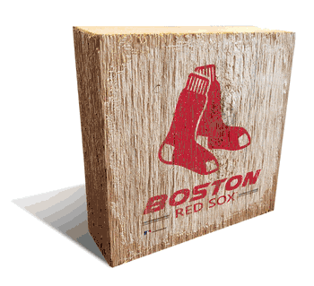 Boston Red Sox Team Logo Block 6X6