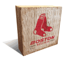 Boston Red Sox Team Logo Block 6X6