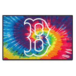 Boston Red Sox Tie Dye Starter Mat Accent Rug - 19in. x 30in.