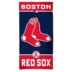 Boston Red Sox Towel 30x60 Beach Style