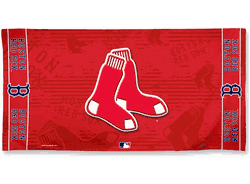 Boston Red Sox Towel 30x60 Beach Style Red