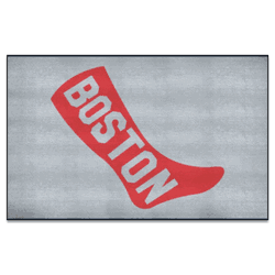 Boston Red Sox Ulti-Mat Rug - 5ft. x 8ft. - Retro Collection
