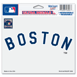 Boston Red Sox Ultra Decal 5" x 6" B.o.s.t.o.n