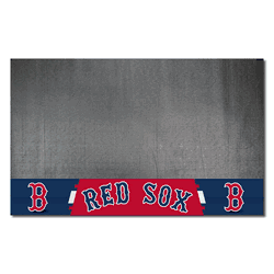 Boston Red Sox Vinyl Grill Mat - 26in. x 42in.