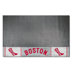 Boston Red Sox Vinyl Grill Mat - 26in. x 42in. 1908 Retro Logo