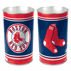 Boston Red Sox Wastebasket 15 Inch