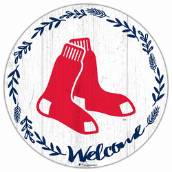 Boston Red Sox Welcome 12in Circle