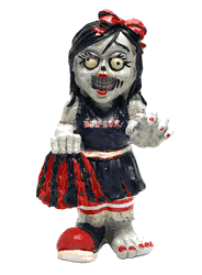 Boston Red Sox Zombie Cheerleader Figurine CO