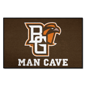 Bowling Green Falcons Man Cave Starter Mat Accent Rug - 19in. x 30in.