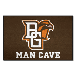 Bowling Green Falcons Man Cave Starter Mat Accent Rug - 19in. x 30in.