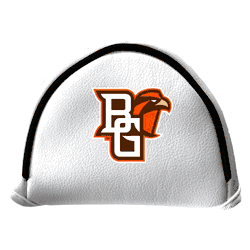 Bowling Green Falcons Putter Cover - Mallet (White)