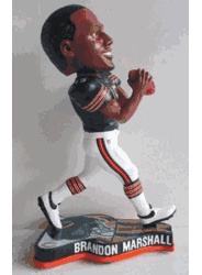 Brandon Marshall Chicago Bears 2013 Pennant Base Bobble Head