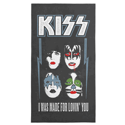 Bravado Kiss Made For Lovin You Microfiber Beach Towel 30x60 inches