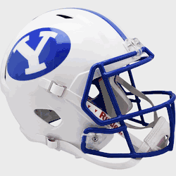 Brigham Young Cougars Speed Replica Full Size Football Helmet White