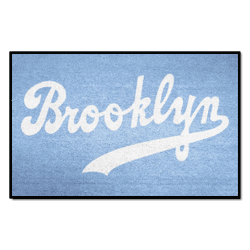 Brooklyn Dodgers Starter Mat Accent Rug - 19in. x 30in. 1944 Retro Logo