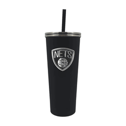 Brooklyn Nets 24oz New Skinny Tumbler