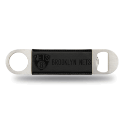 Brooklyn Nets Black Laser Engraved Bar Blade