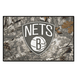 Brooklyn Nets Camo Starter Mat Accent Rug - 19in. x 30in.