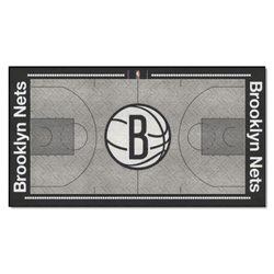 Brooklyn Nets Large Court Runner Rug - 30in. x 54in.