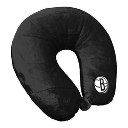 Brooklyn Nets NBA Black Neck Pillow