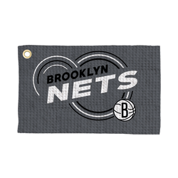 Brooklyn Nets NBA Droplets Waffle Fan Towel 16x25 inches