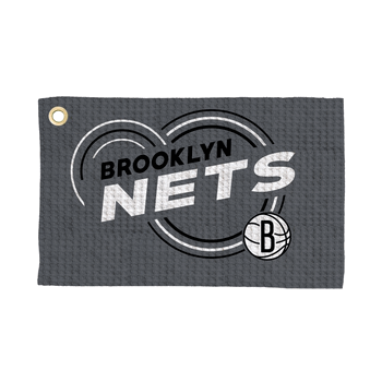 Brooklyn Nets NBA Droplets Waffle Fan Towel 16x25 inches