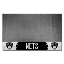 Brooklyn Nets Vinyl Grill Mat - 26in. x 42in.