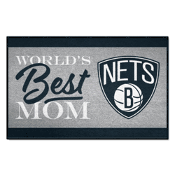 Brooklyn Nets World's Best Mom Starter Mat Accent Rug - 19in. x 30in.
