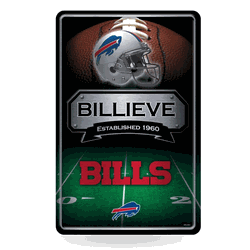 Buffalo Bills  11" x 17" Home Decor Sign