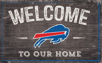 Buffalo Bills 11x19 Welcome to our Home Sign